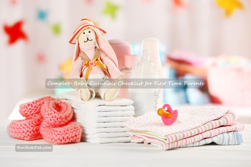 Complete Baby Essentials Checklist for First Time Parents 5