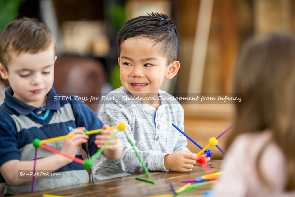 STEM Toys for Early Childhood Development from Infancy